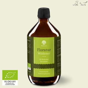 Waldkraft Floratur Wildkraut – 10 Kräuter Ferment – 510ml