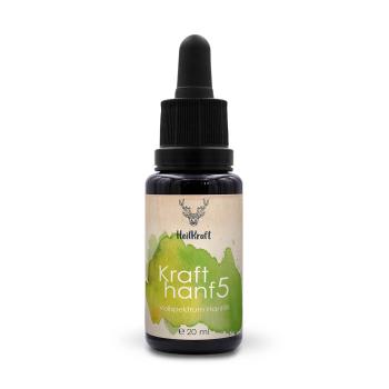 Heilkraft Krafthanf Grün 5 - CBD Vollspektrum Hanf-Extrakt 20ml