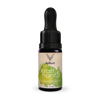Heilkraft Krafthanf Grün 5 - CBD Vollspektrum Hanf-Extrakt 5ml