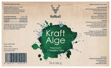 Heilkraft Kraftalge Chlorella Tabs 330g