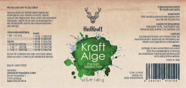 Heilkraft Kraftalge Spirulina Tabs 140g