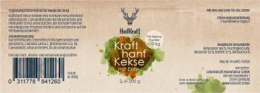 Heilkraft Krafthanf Kekse kleine Hunde 200g