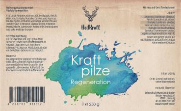 Heilkraft Kraftpilze Regeneration 250g