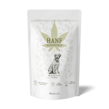 Hanf-Hundekekse für große Hunde – 180 Kekse