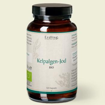 Waldkraft Erdling Bio Kelpalgen-Jod aus Schottland 120 Kapseln