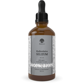 Waldkraft Kolloidales Silizium – 200 ppm 100ml Pipette