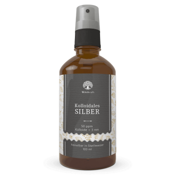 Waldkraft Kolloidales Silber 50 ppm 100ml Sprühaufsatz