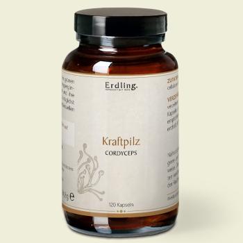 Waldkraft Erdling Kraftpilz Cordyceps – 120 Kapseln