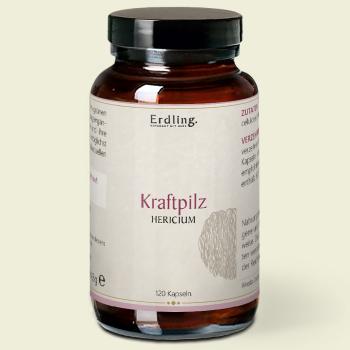 Waldkraft Erdling Kraftpilz Hericium – 120 Kapseln