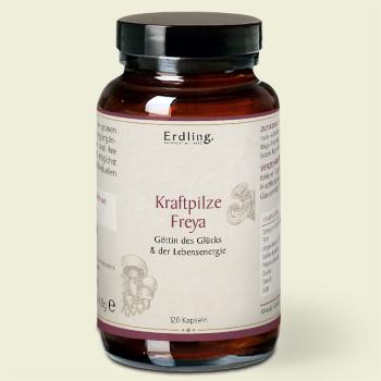 Waldkraft Erdling Kraftpilze Freya ehemals Abwehr– Vitalpilz Synergetikum – 120 Kapseln