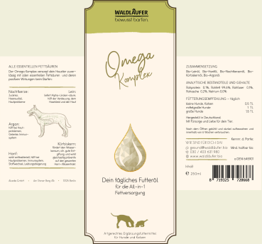 Waldkraft Waldläufer Omega Komplex BIO 250ml