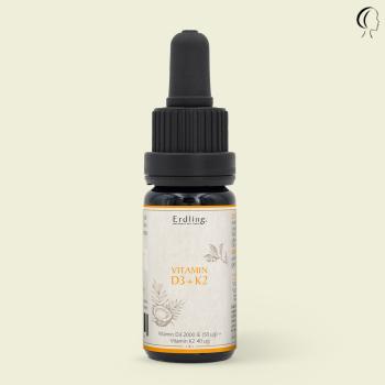Waldkraft Vitamin D3 2000 IE + K2 40 mcg hochdosiert 30ml