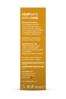 HEMPMATE CBD Öl 10% 10ml