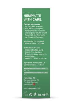 HEMPMATE CBD Öl 15% 10ml