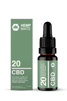 HEMPMATE CBD Öl 20% Sport THC-frei 10ml