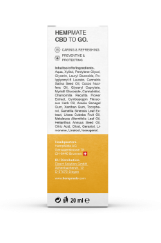 HEMPMATE CBDent Fluid Lemon Grass 20ml