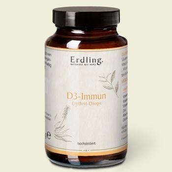 Waldkraft Erdling D3 Immun Drops - Zistrose und Aloe Vera - hochdosiert 50Stück