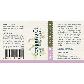 Waldkraft Oregano Öl – ätherisch 10ml
