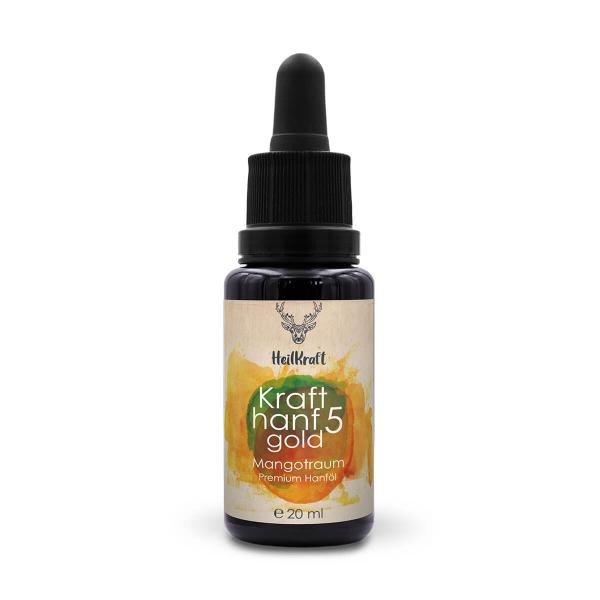 Heilkraft Krafthanf Gold 5 Mangotraum 20ml