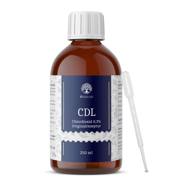 Waldkraft CDL/CDS - Chlordioxid in Originalrezeptur (Chlordioxidlösung) 250ml
