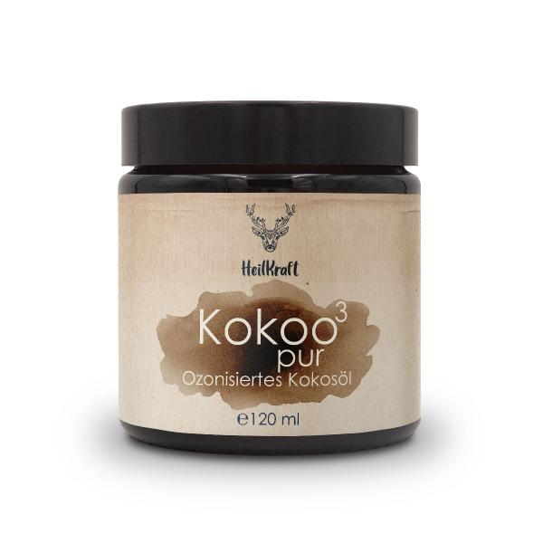 Heilkraft Kokoo³ pur Ozonisiertes Kokosöl 120ml