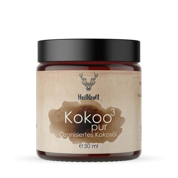Heilkraft Kokoo³ pur Ozonisiertes Kokosöl 30ml