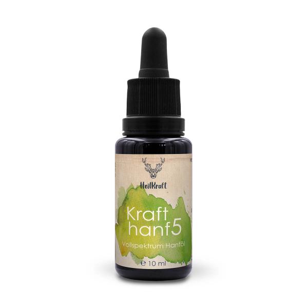 Heilkraft Krafthanf Grün 5 - CBD Vollspektrum Hanf-Extrakt 10ml