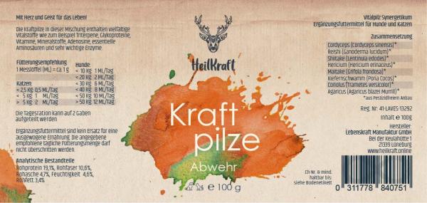 Heilkraft Kraftpilze Abwehr 100g