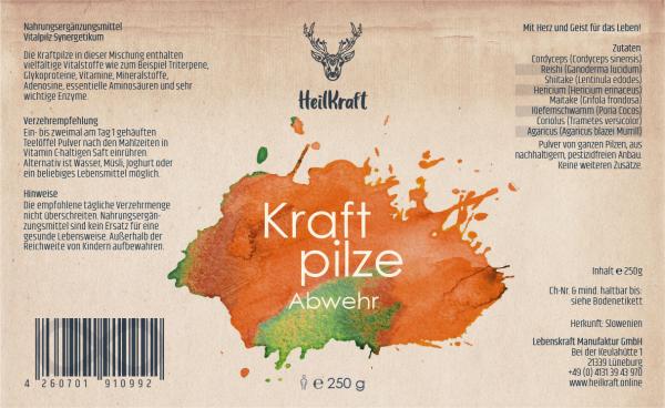 Heilkraft Kraftpilze Abwehr 250g