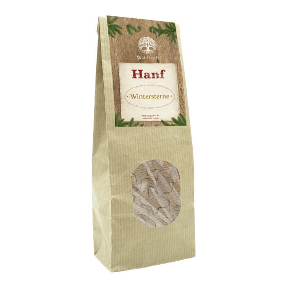 Hanf-Wintersterne – 110 Stk.