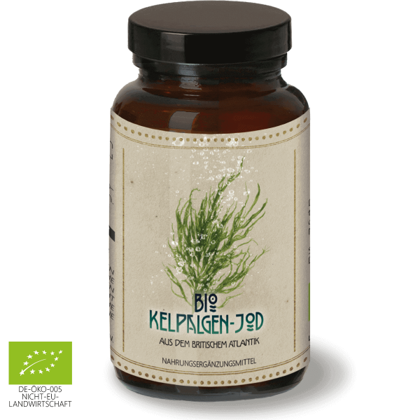 Waldkraft Erdling Bio Kelpalgen-Jod aus Schottland 120 Kapseln