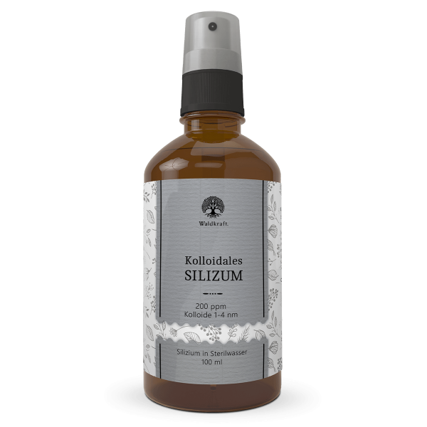 Waldkraft Kolloidales Silizium – 200 ppm 100ml Sprühaufsatz