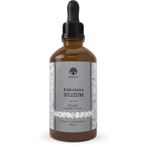 Waldkraft Kolloidales Silizium – 200 ppm 100ml Pipette