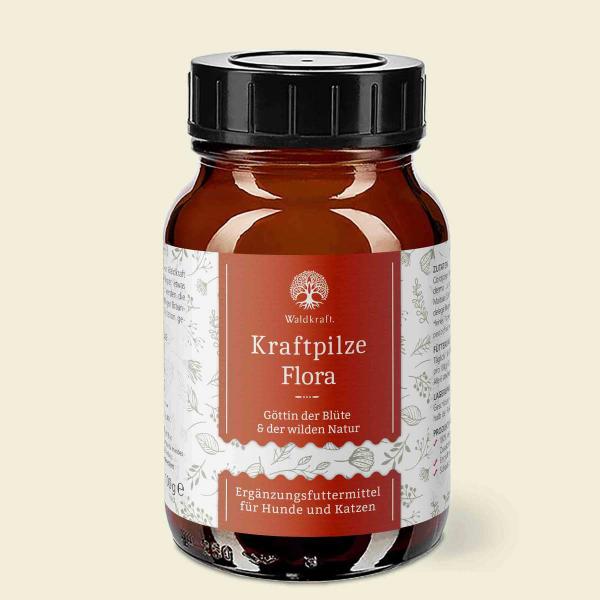 Waldkraft Kraftpilze Flora ehemals Energie – Vitalpilz Synergetikum - Pulver 100g