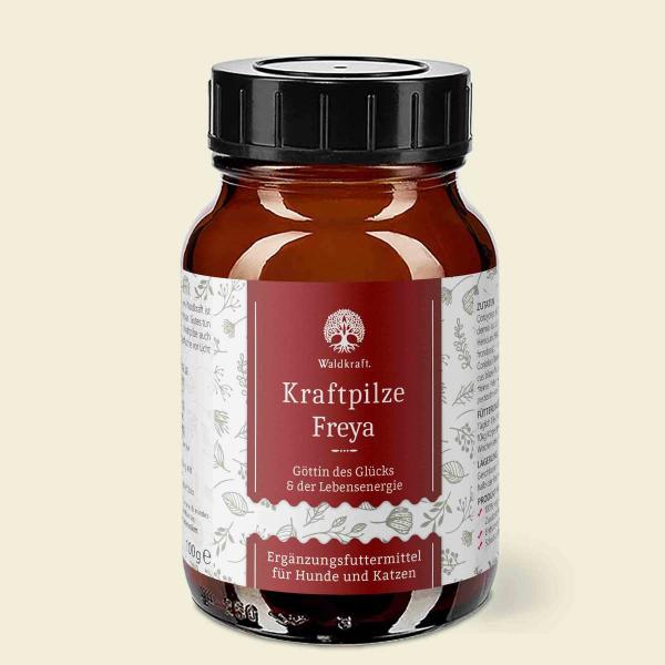 Waldkraft Kraftpilze Freya ehemals Abwehr – Vitalpilz Synergetikum - Pulver 100g