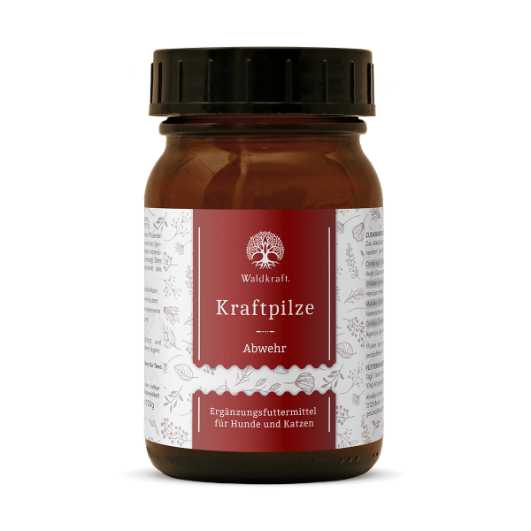 Waldkraft Kraftpilze Freya ehemals Abwehr – Vitalpilz Synergetikum - Pulver 100g