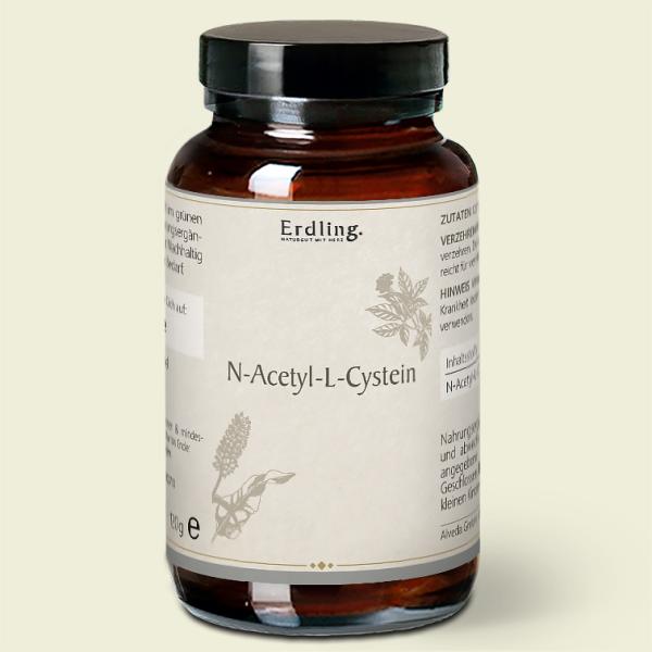 Waldkraft Erdling NAC – N-Acetyl-L-Cystein – hochrein Pulver 120g