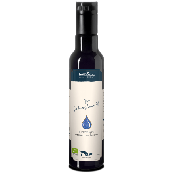 Waldkraft Waldläufer BIO-Schwarzkümmelöl aus Ägypten - 1. Kaltpressung 250ml