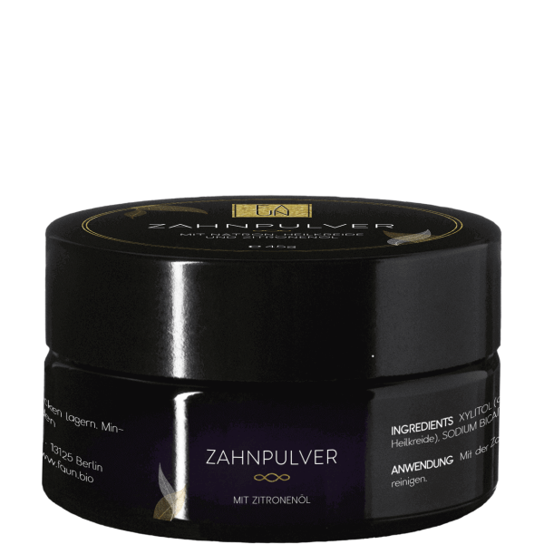 Waldkraft Zahnpulver mit Zitronenöl  45g