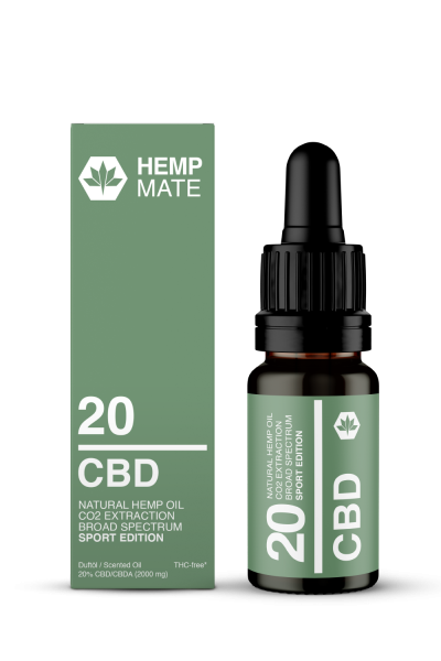 HEMPMATE CBD Öl 20% Sport THC-frei 10ml