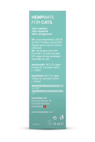 HEMPMATE CBD Öl Cat Edition 10ml