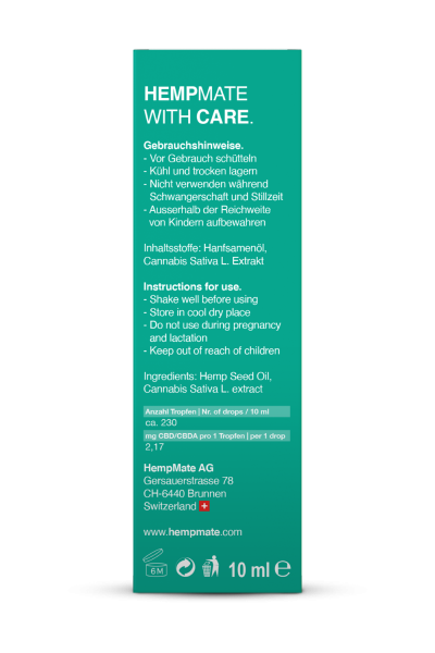 HEMPMATE CBD Öl Pet Edition