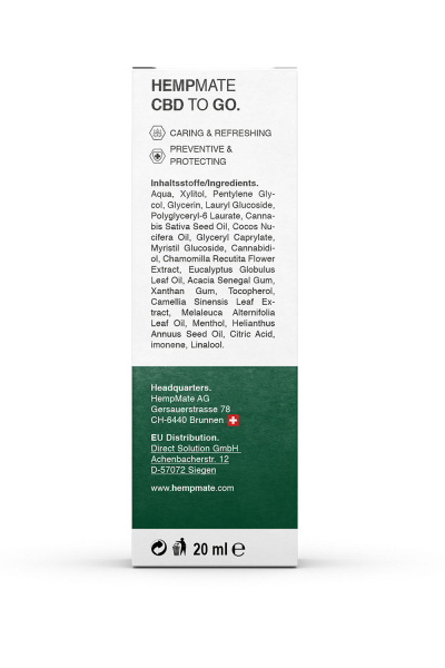 HEMPMATE CBDent Fluid Eucalyptus 20ml